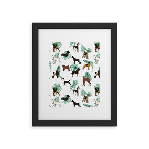 83 Oranges Miracles With Paws Framed Art Print