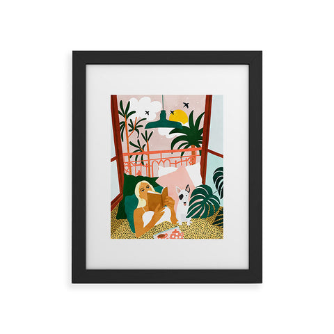 83 Oranges No matter where you are going Framed Art Print