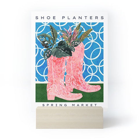 83 Oranges Shoe Planters Mini Art Print