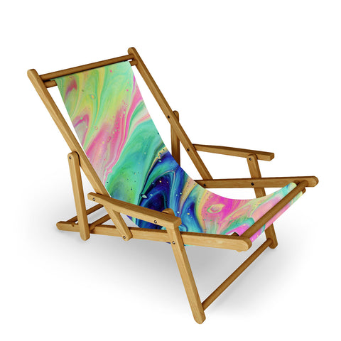83 Oranges Space abstract Sling Chair