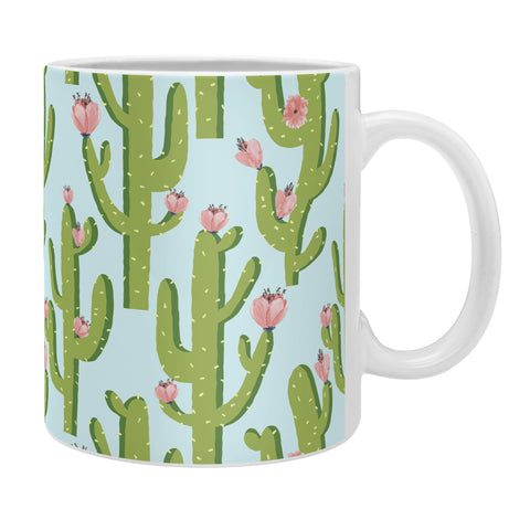 83 Oranges Summer Cactus illustration Coffee Mug