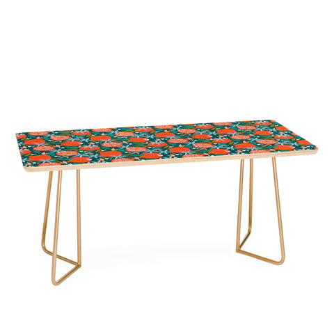 83 Oranges Summer Pomegranate Coffee Table