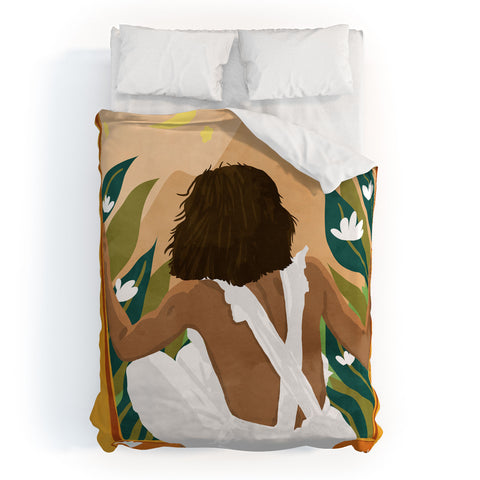 83 Oranges The wild world and a rebel heart Duvet Cover