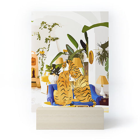 83 Oranges Tiger Reserve Mini Art Print