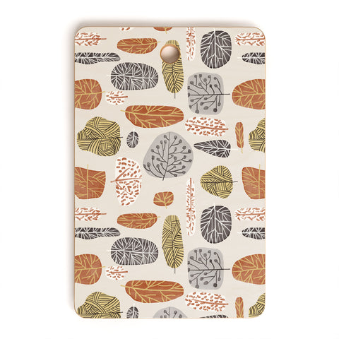 83 Oranges Tree Stamps Cutting Board Rectangle