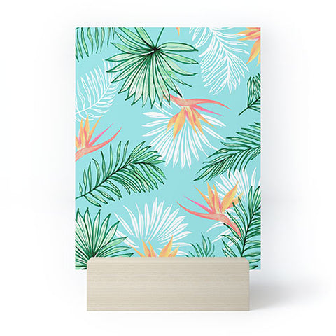 83 Oranges Tropic Palm Mini Art Print