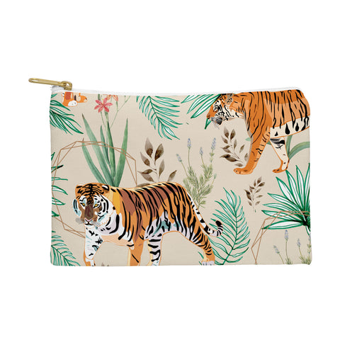 83 Oranges Tropical and Tigers Pouch