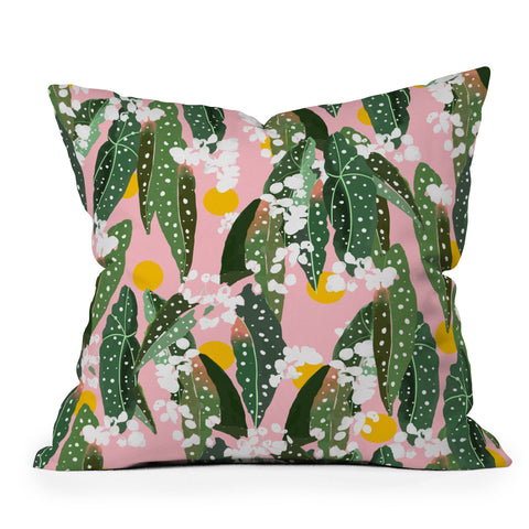 83 Oranges Turn Your Face To The Sun Throw Pillow