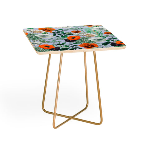 83 Oranges Wildflower Forest Side Table