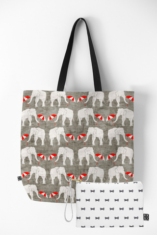 Elephant And Umbrella Bag Set