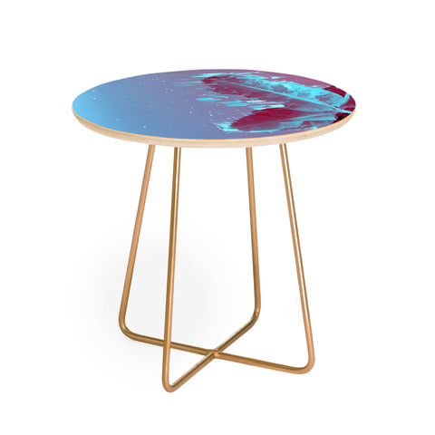 Adam Priester Banana Leaf Through The Code Round Side Table