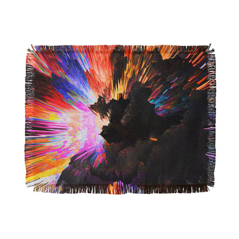 Adam Priester Color Explosion III Throw Blanket
