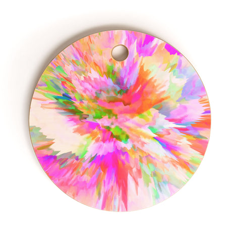 Adam Priester Color Explosion IV Cutting Board Round