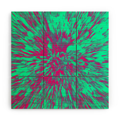 Adam Priester Color Explosion V Wood Wall Mural