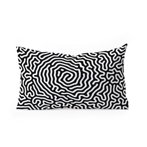Adam Priester Coral Pattern I Oblong Throw Pillow