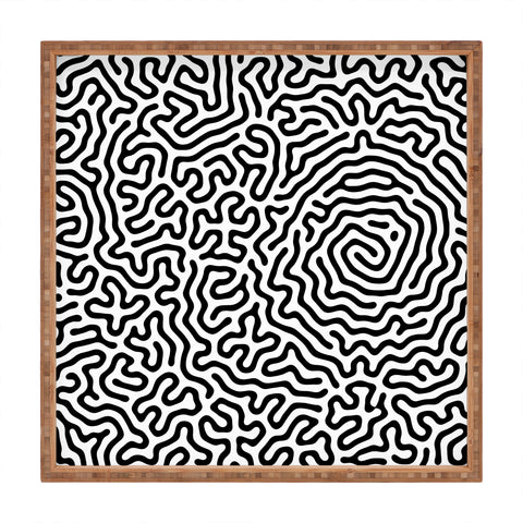 Adam Priester Coral Pattern I Square Tray