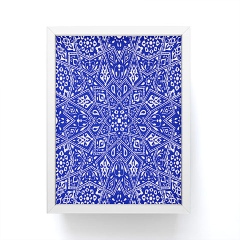Aimee St Hill Amirah Blue Framed Mini Art Print