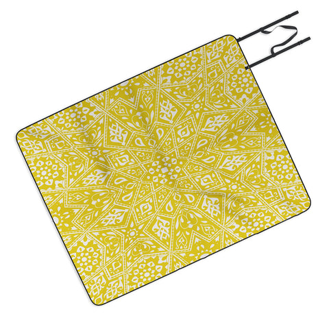 Aimee St Hill Amirah Yellow Picnic Blanket