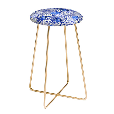 Aimee St Hill Blue Is Just A Mood Counter Stool