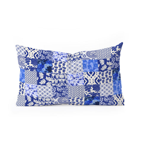 Aimee St Hill Blue Is Just A Mood Oblong Throw Pillow