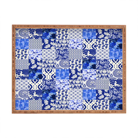 Aimee St Hill Blue Is Just A Mood Rectangular Tray