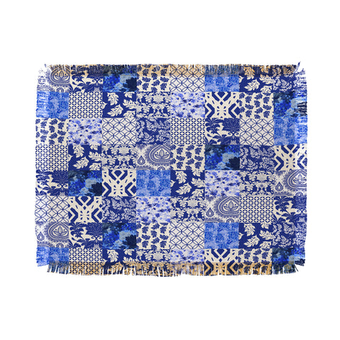 Aimee St Hill Blue Is Just A Mood Throw Blanket