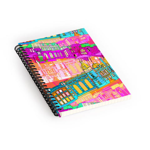 Aimee St Hill City Scape Spiral Notebook