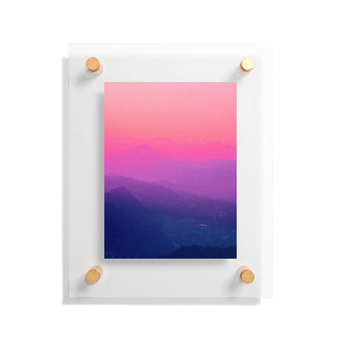 Aimee St Hill Como Sunset Floating Acrylic Print