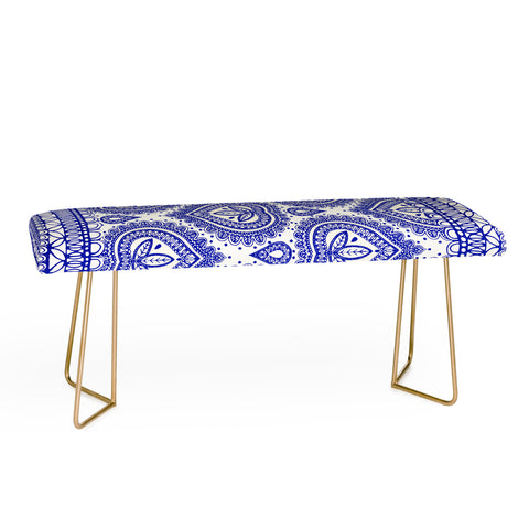 Aimee St Hill Decorative Blue Bench
