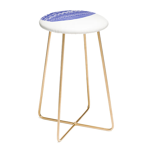 Aimee St Hill Decorative Blue Counter Stool