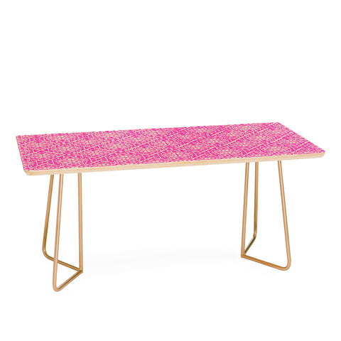 Aimee St Hill Eva All Over Pink Coffee Table