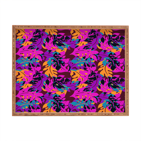 Aimee St Hill Falling Leaves Rectangular Tray