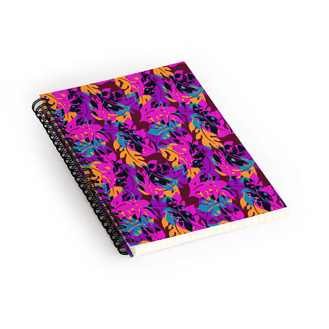 Aimee St Hill Falling Leaves Spiral Notebook