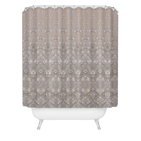 Aimee St Hill Farah Blooms Neutral Shower Curtain