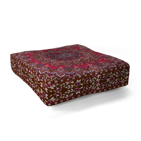 Aimee St Hill Farah Red Floor Pillow Square