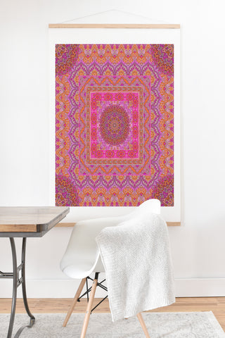Aimee St Hill Farah Squared Blush Art Print And Hanger