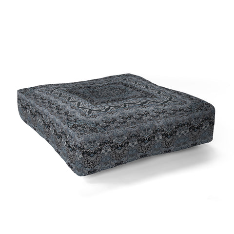 Aimee St Hill Farah Squared Gray Floor Pillow Square