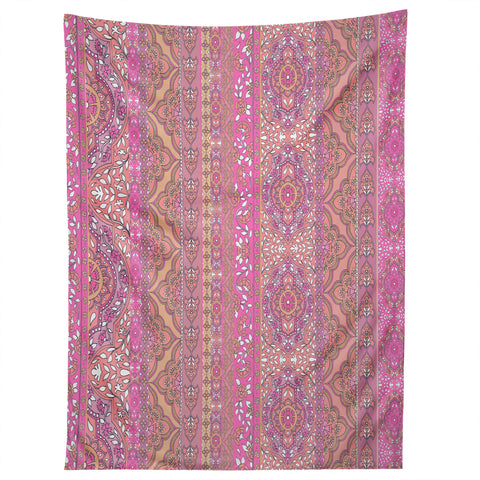 Aimee St Hill Farah Stripe Soft Blush Tapestry
