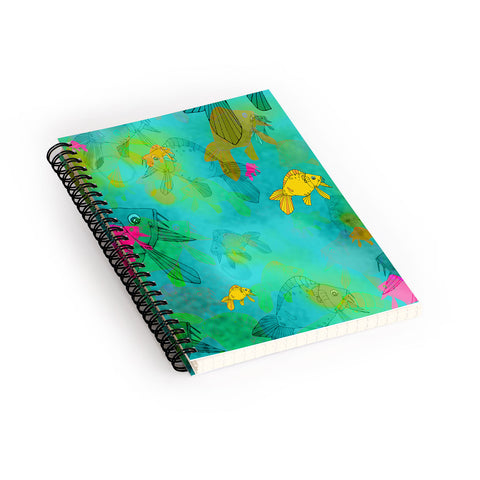 Aimee St Hill Fish Spiral Notebook