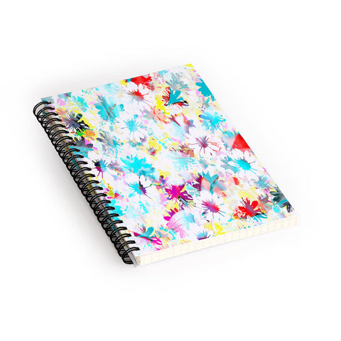 Aimee St Hill Floral 4 Spiral Notebook