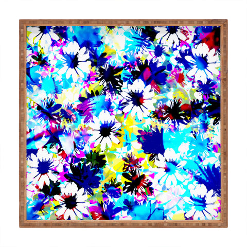 Aimee St Hill Floral 5 Square Tray