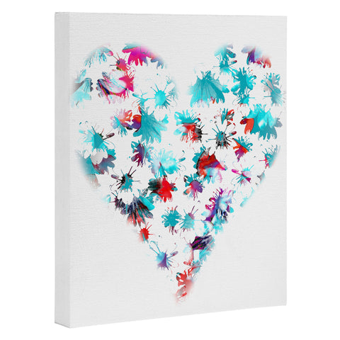 Aimee St Hill Floral Heart Art Canvas