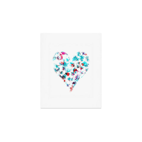 Aimee St Hill Floral Heart Art Print