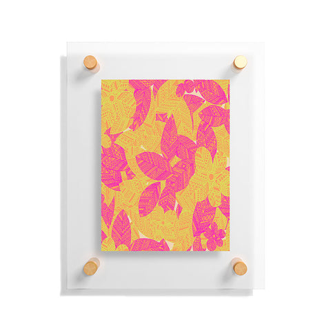 Aimee St Hill Geo Floral Floating Acrylic Print