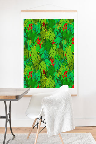 Aimee St Hill Heliconia 1 Art Print And Hanger