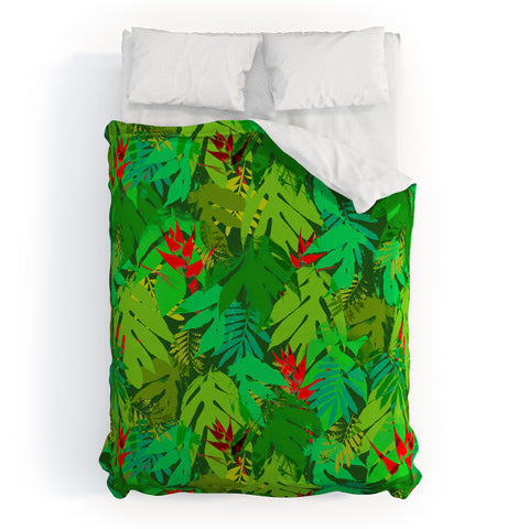 Aimee St Hill Heliconia 1 Duvet Cover