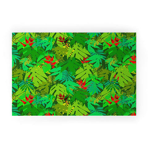 Aimee St Hill Heliconia 1 Welcome Mat
