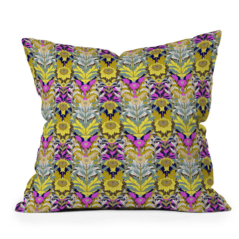 Aimee St Hill Mary Yellow Throw Pillow