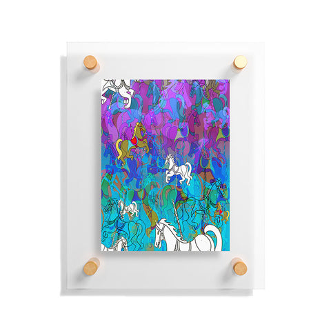 Aimee St Hill Merry Go Round Floating Acrylic Print