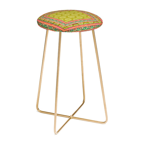 Aimee St Hill Mya Square Pink Counter Stool